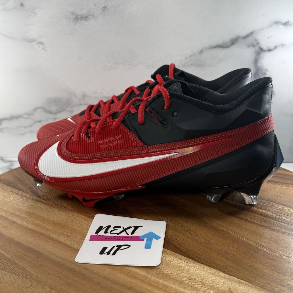 Mens Size 12-Nike Vapor Edge Elite 360 2 Black/Red Football Cleat FD5713-005 nby